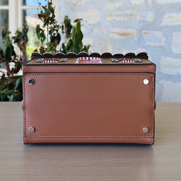 Kate Spade Gingerbread House Top Handle Crossbody Bag Christmas NWT Authentic - Picture 6 of 6